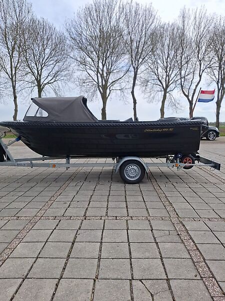 Oldambtsloep 480XL + Suzuki DF20 + Marlin trailer Beerta