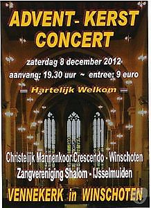 Advent Kerst Concert Winschoten