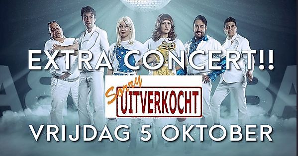 Extra concert ABBA Tribute! Winschoten