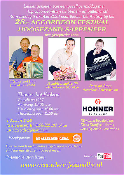 28e Int. Accordeon Festival Hoogezand-Sappemeer Hoogezand