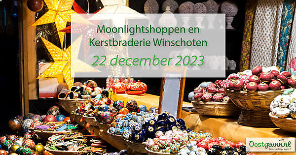 Moonlight Shopping en kerstbraderie Winschoten