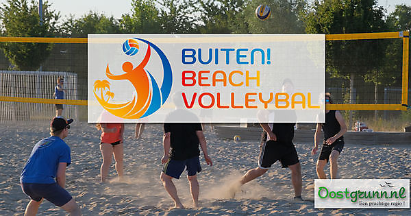 Buiten! Beachvolleybaltoernooi Midwolda