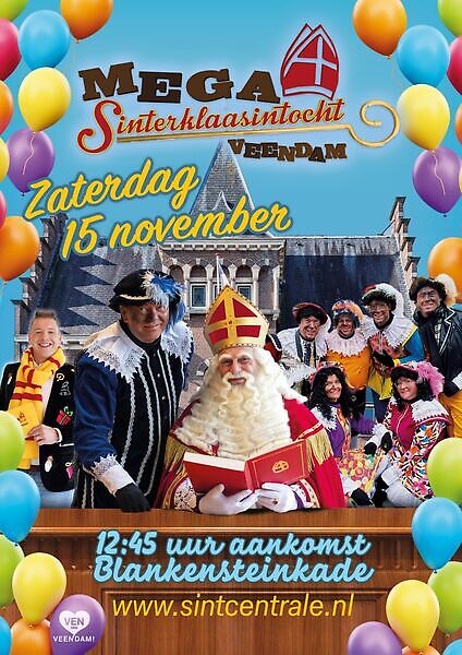 Mega Sinterklaasintocht Veendam Veendam