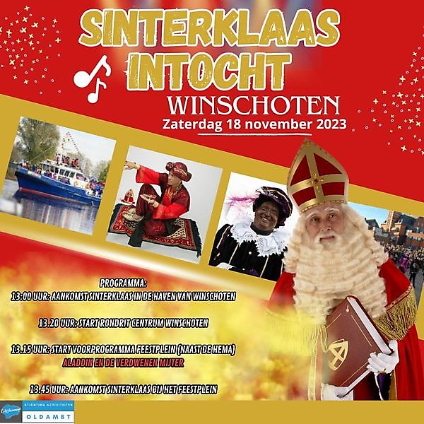 Intocht Sinterklaas Winschoten Winschoten