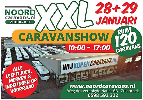 XXL Caravanshow Zuidbroek