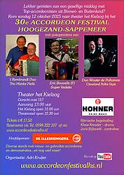 Toerisme30 jaar Accordeon Festival Hoogezand-Sappemeer Hoogezand