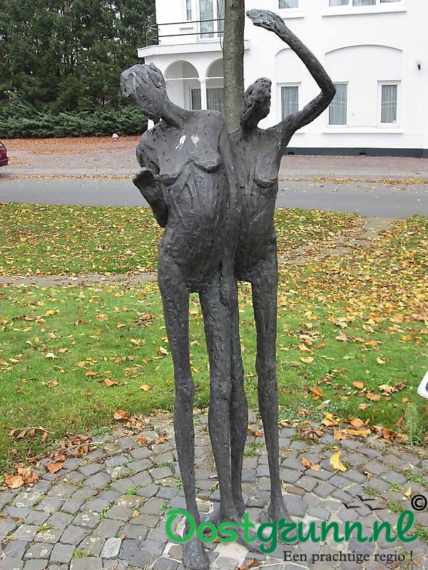 Kunstwerk ter nagedachtenis aan de deportatie Zuidbroek