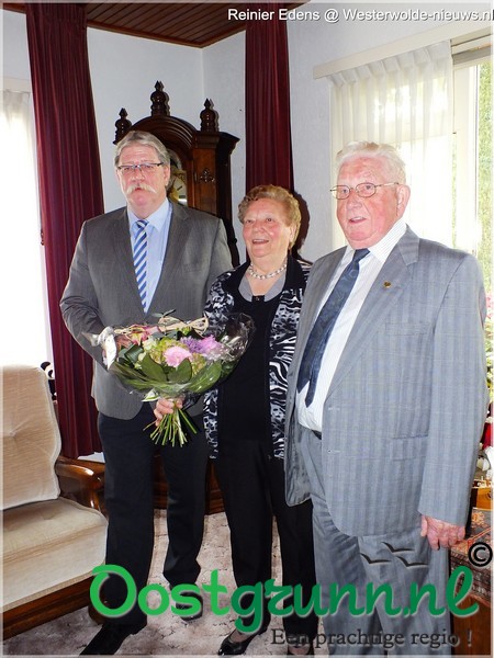 Echtpaar Zinning uit Bellingwolde 60 jaar getrouwd Bellingwolde