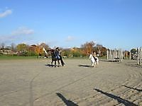 Paardrijden op het strand Midwolda, Oldambt