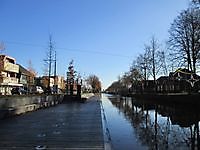 Steiger langs het kanaal in het centrum Stadskanaal, Stadskanaal