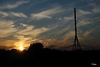 Mooi avond lucht Stadskanaal, Stadskanaal