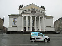 Bij het Theater der Stadt in Duisburg Buiten Oost-Groningen, Andere gemeente