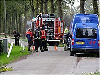 Zware herfst storm Bellingwolde, Westerwolde