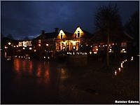 Kaarsjes nacht in Oudeschans Oudeschans, Westerwolde