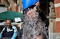 burgemeester Pieter Smit ice bucket challenge Winschoten, Oldambt