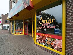 Arabische winkel 'Omar' in Ter Apel Ter Apel, Westerwolde