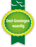 Midden en Oost-Groningen Waardig keurmerk raamsticker