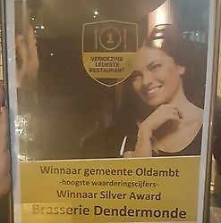 Dendermonde winnaar Leukste restaurant