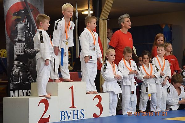 Judoschool TRJ Oost-Groningen boekt prima resultaten op Regio toernooi. Finsterwolde
