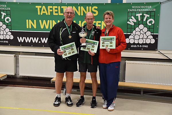 Henk Pater clubkampioen WTTC 2017 Winschoten